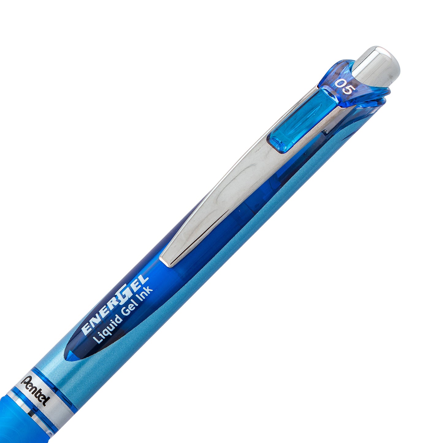 EnerGel Retractable Liquid Gel Pen 0.5mm Needle Tip Blue Ink