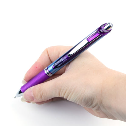 EnerGel Retractable Liquid Gel Pen 0.5mm Needle Tip Violet Ink