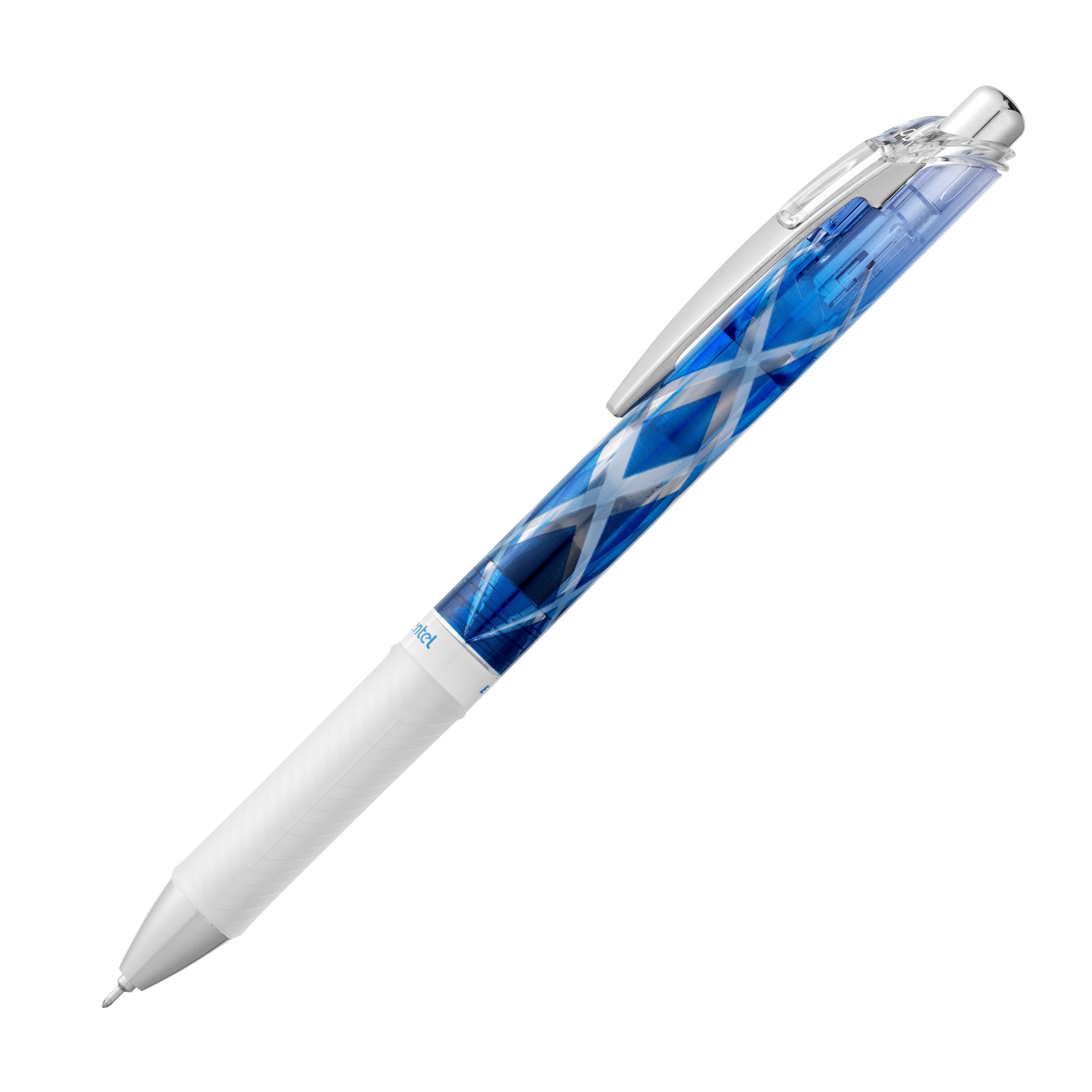 Limited Edition Energel Retractable Gel Pen 0.5mm Blue - Shippou Pattern