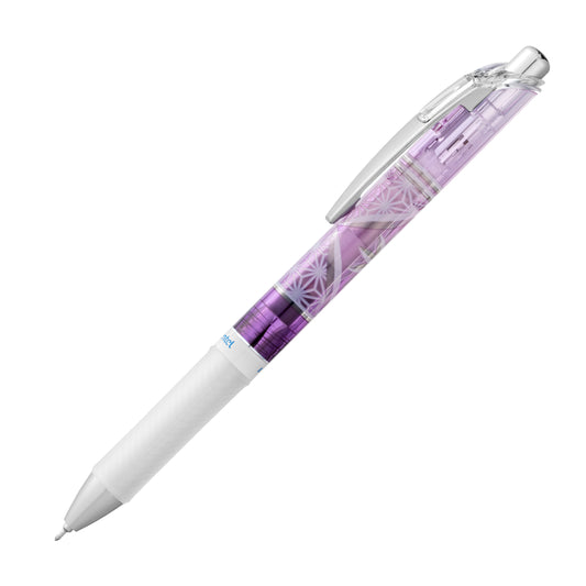 Limited Edition Energel Retractable Gel Pen 0.5mm Blue - Shippou Pattern