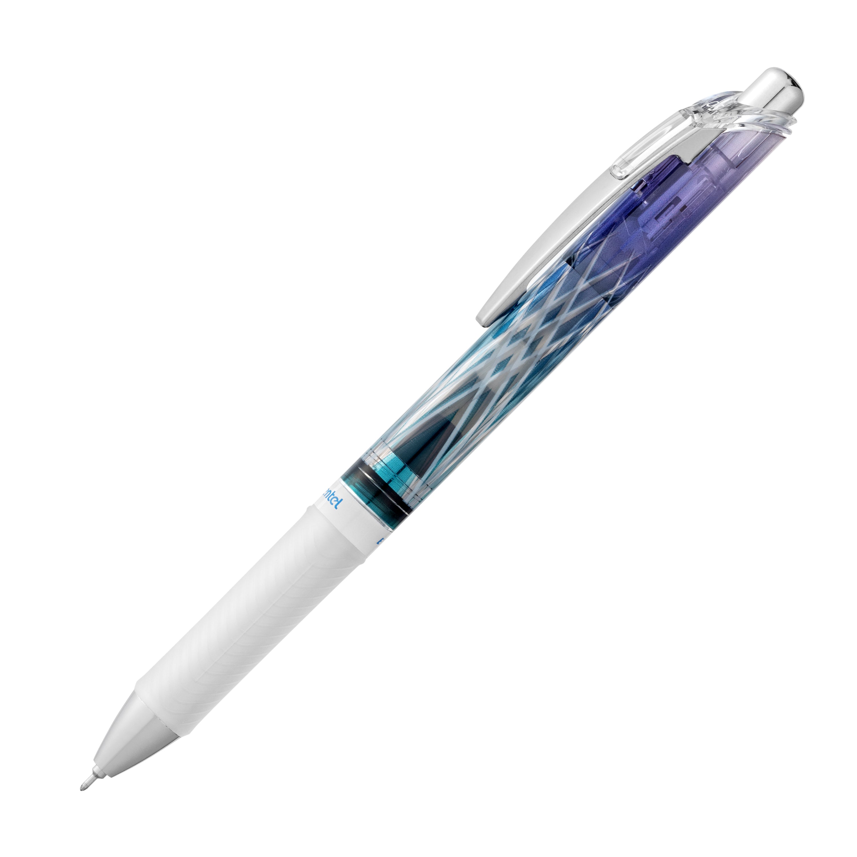 Limited Edition Energel Retractable Gel Pen 0.5mm Blue - Shakoushi Pattern