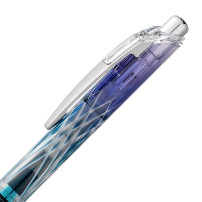 Limited Edition Energel Retractable Gel Pen 0.5mm Blue - Shakoushi Pattern