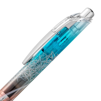 Limited Edition Energel Retractable Gel Pen 0.5mm Blue - Shippou Pattern
