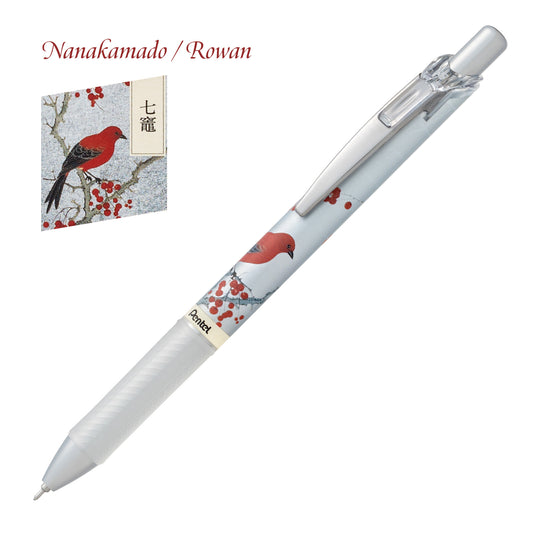 Energel Kacho-zu Limited Edition Retractable Gel Pen 0.5mm Black Ink