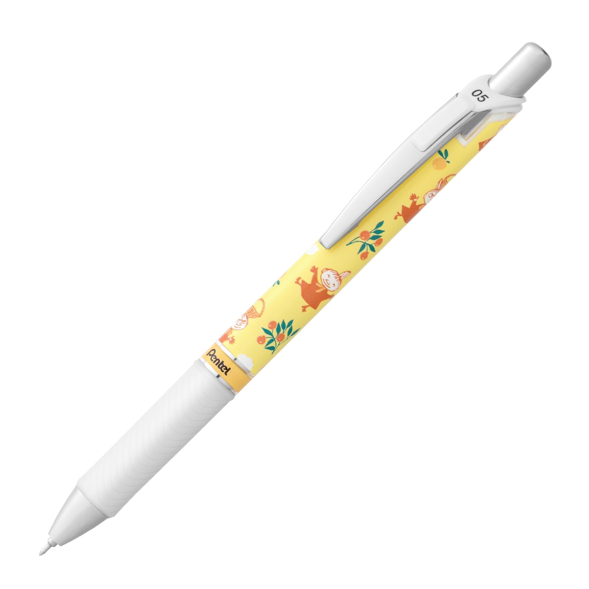 Moomin Energel Retractable Gel Pen 0.5mm Black - Design #5