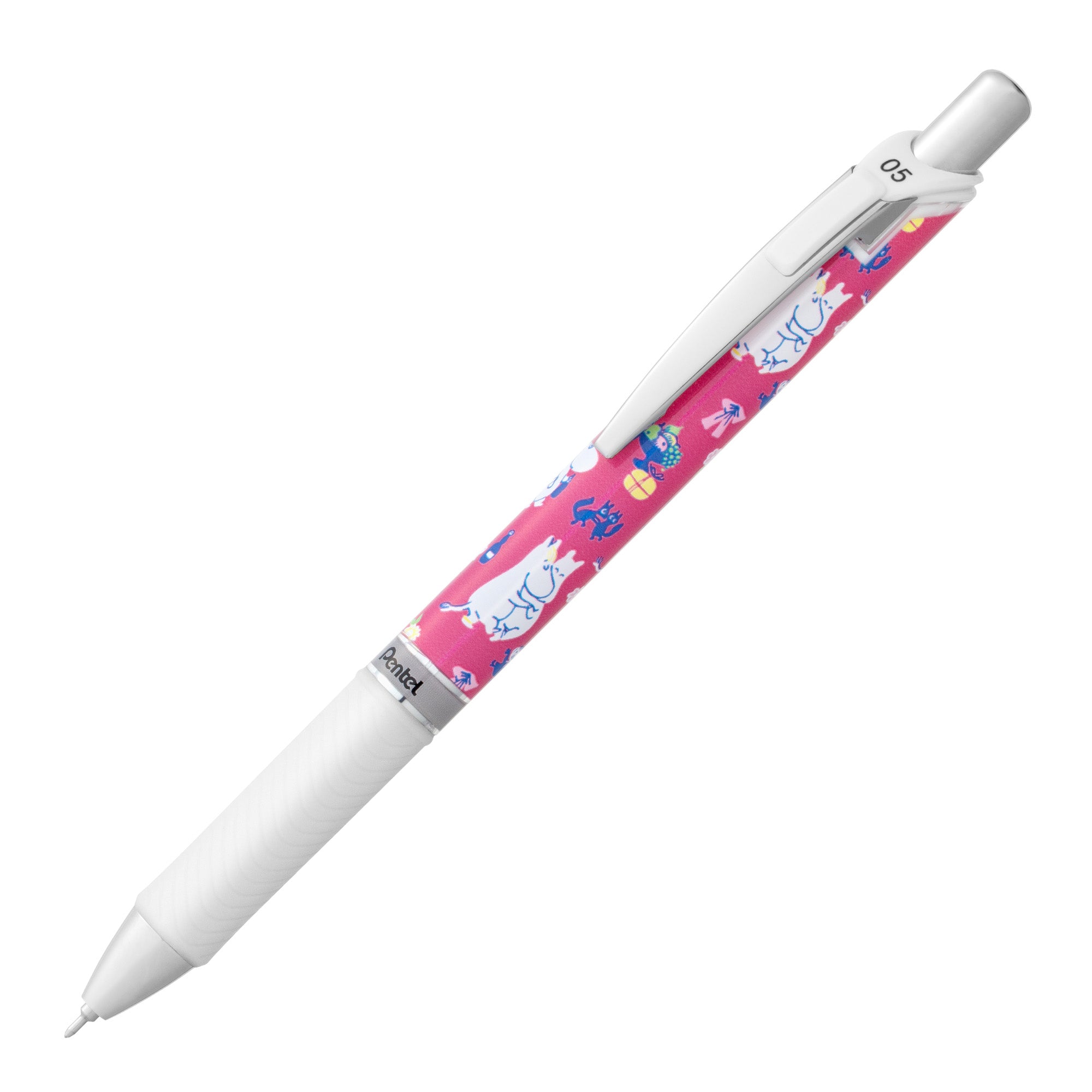Moomin Energel Retractable Gel Pen 0.5mm Black - Design #4