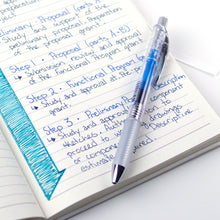 Energel Infree Retractable Liquid Gel Pen 0.5mm Blue - Needle Tip