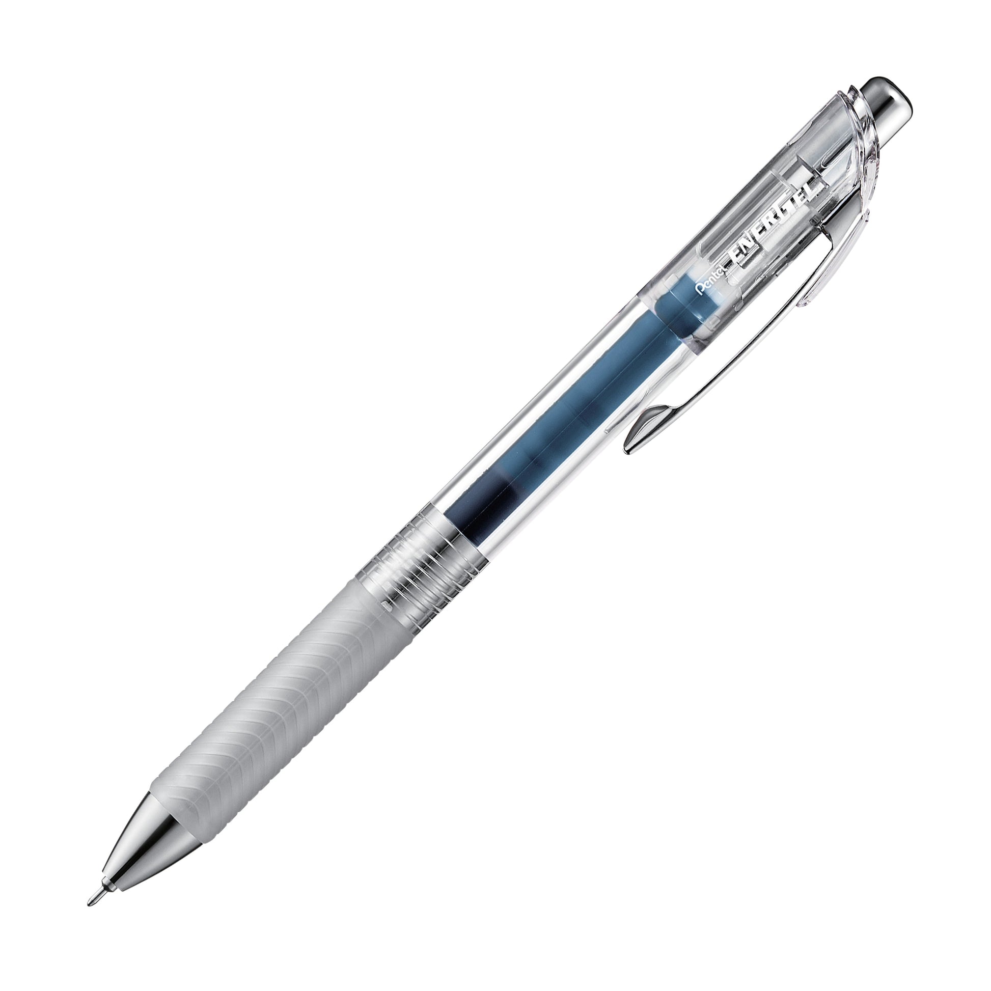 Energel Infree Retractable Liquid Gel Pen 0.5mm Blue - Needle Tip