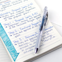 Energel Infree Retractable Liquid Gel Pen 0.5mm Navy Blue - Needle Tip