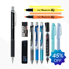 Advanced Note‑Taking Brush & Gel Set - Curated Pentel Study Kit