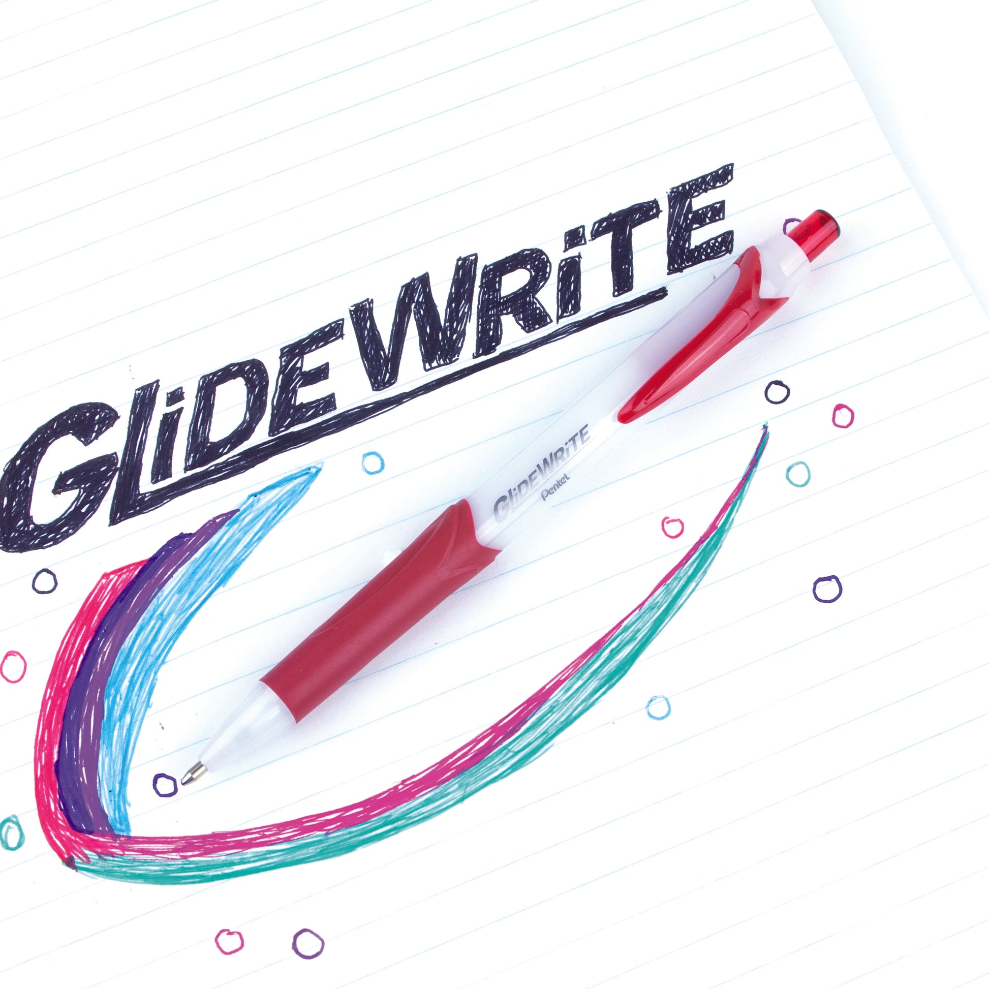 GLIDE WRITE 1.0MM RED