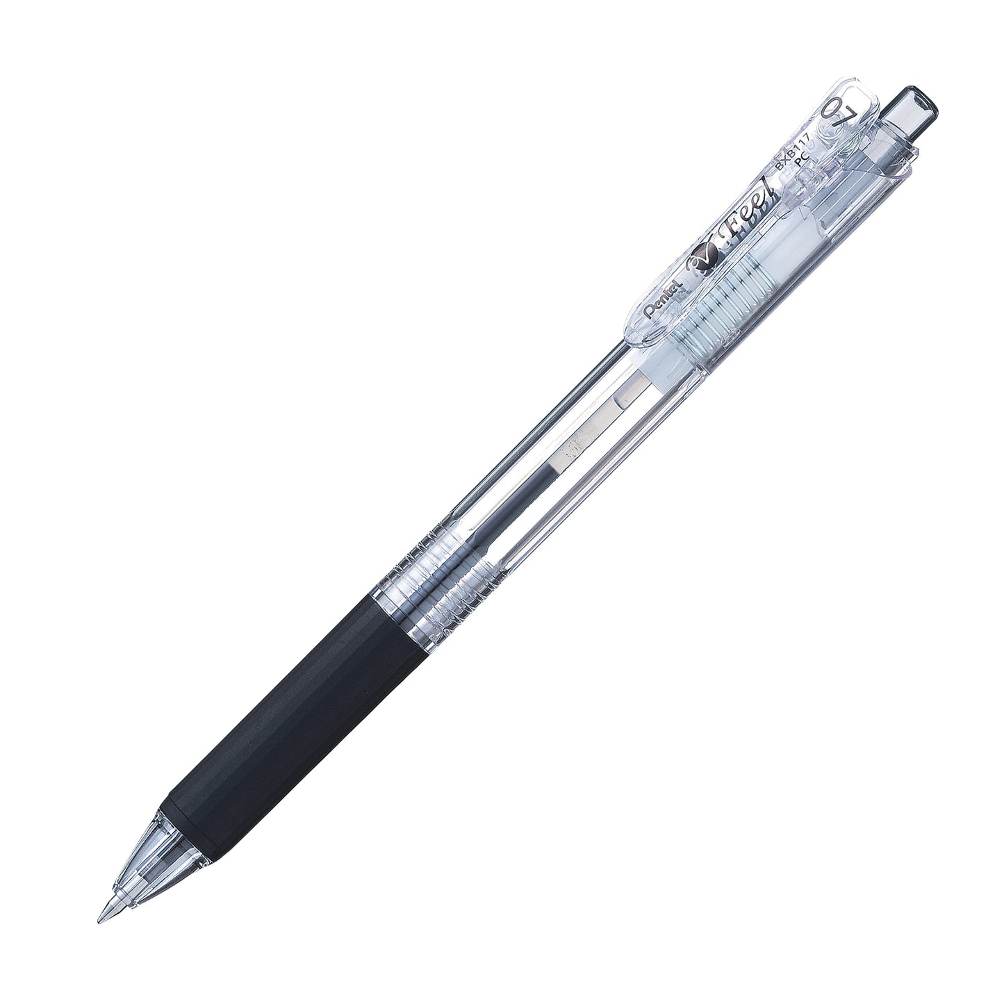V Feel 0.7mm Retractable Ballpoint Pen Black Ink