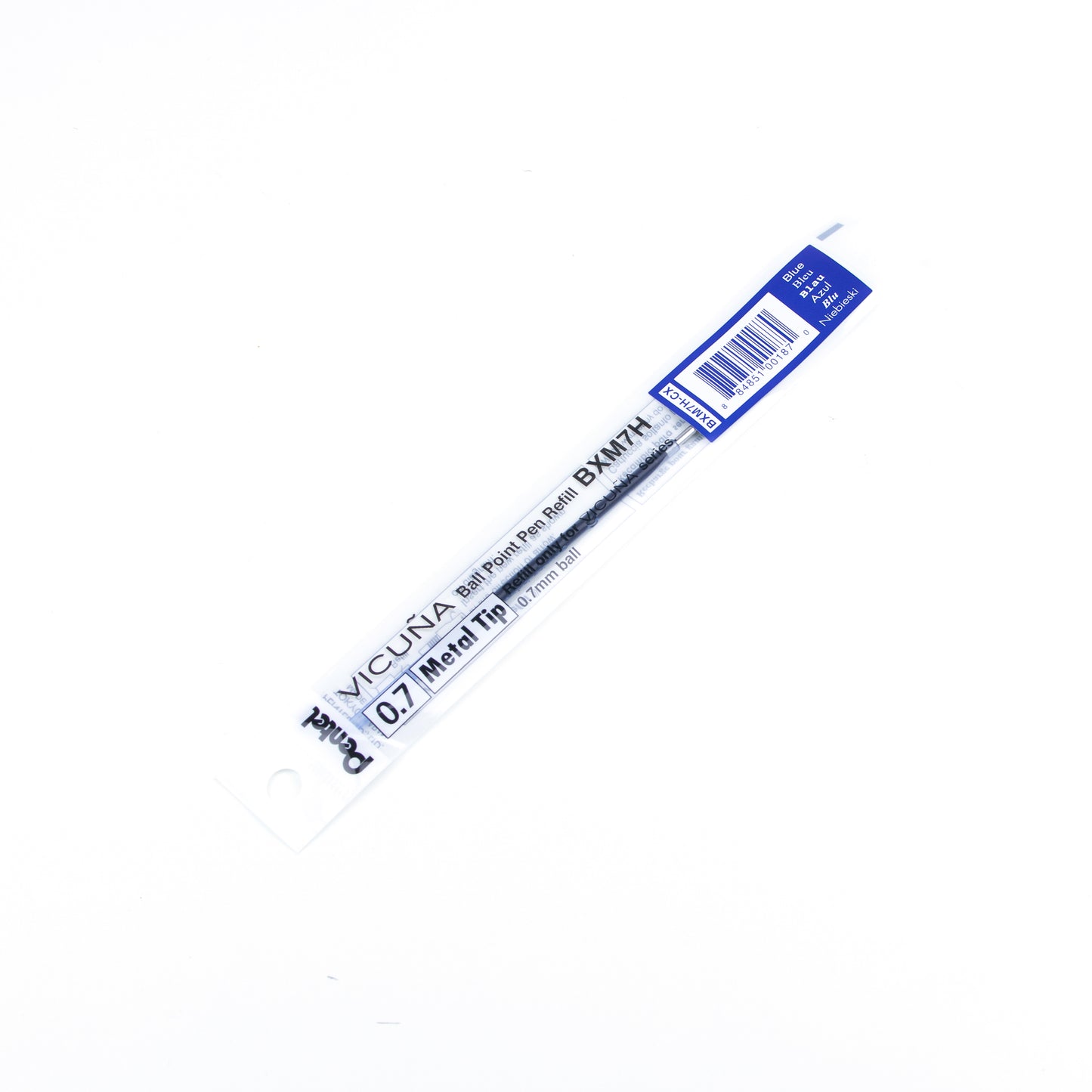 0.7mm Blue Ink V Feel and Vicuna Ballpoint Pen Refill For BX157, BX107