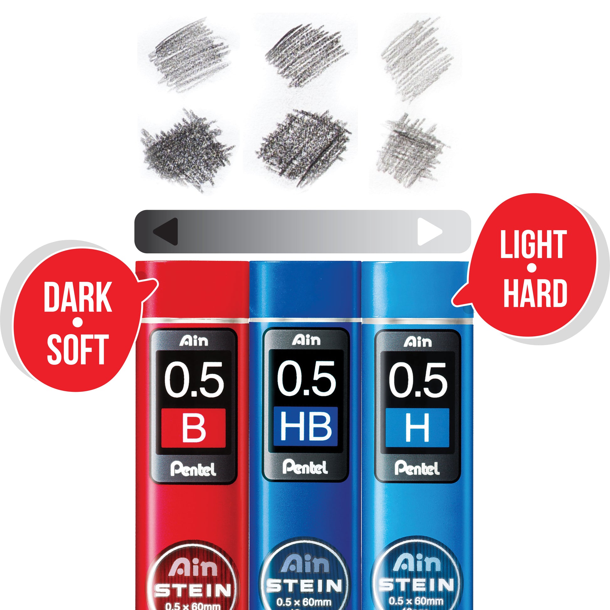 Penac Hi-Tec Polymer - Leads vulpotlood vulling - 0.5mm - Navulling - H Penac Hi-Tec Polymer - Leads vulpotlood vulling - 0.5mm - Navulling - H