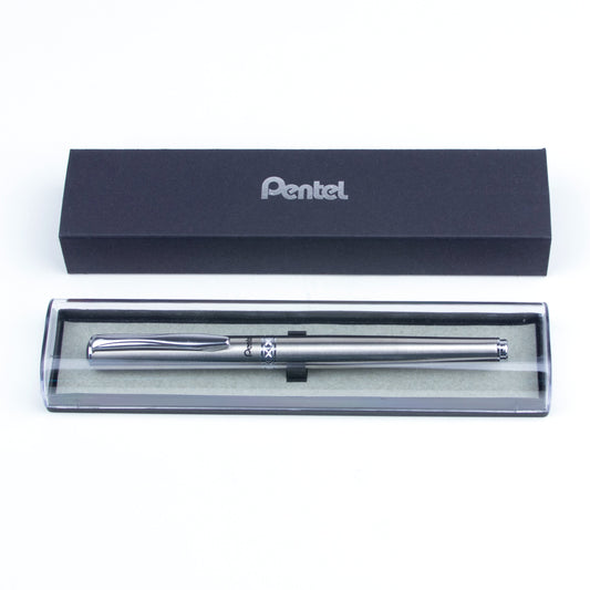 STERLING 0.7MM SILVER BRL BLACK INK IN GIFT CASE