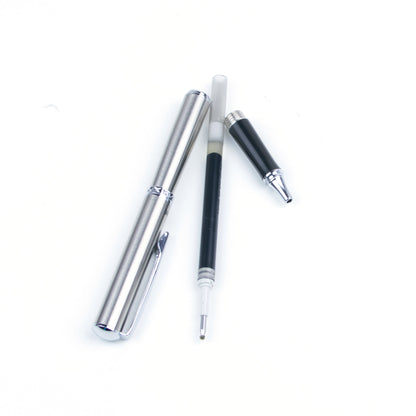 STERLING 0.7MM SILVER BRL BLACK INK IN GIFT CASE