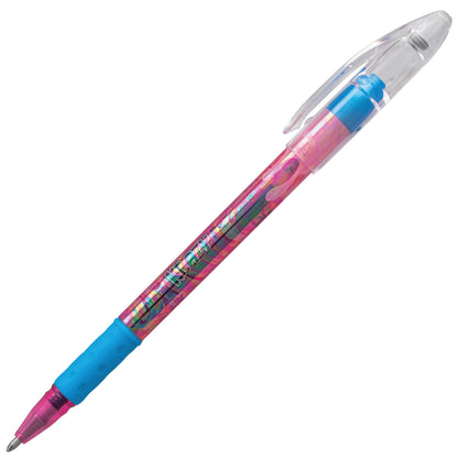 Krazy Pop Gel Pen 1.0mm Pink & Metallic Blue