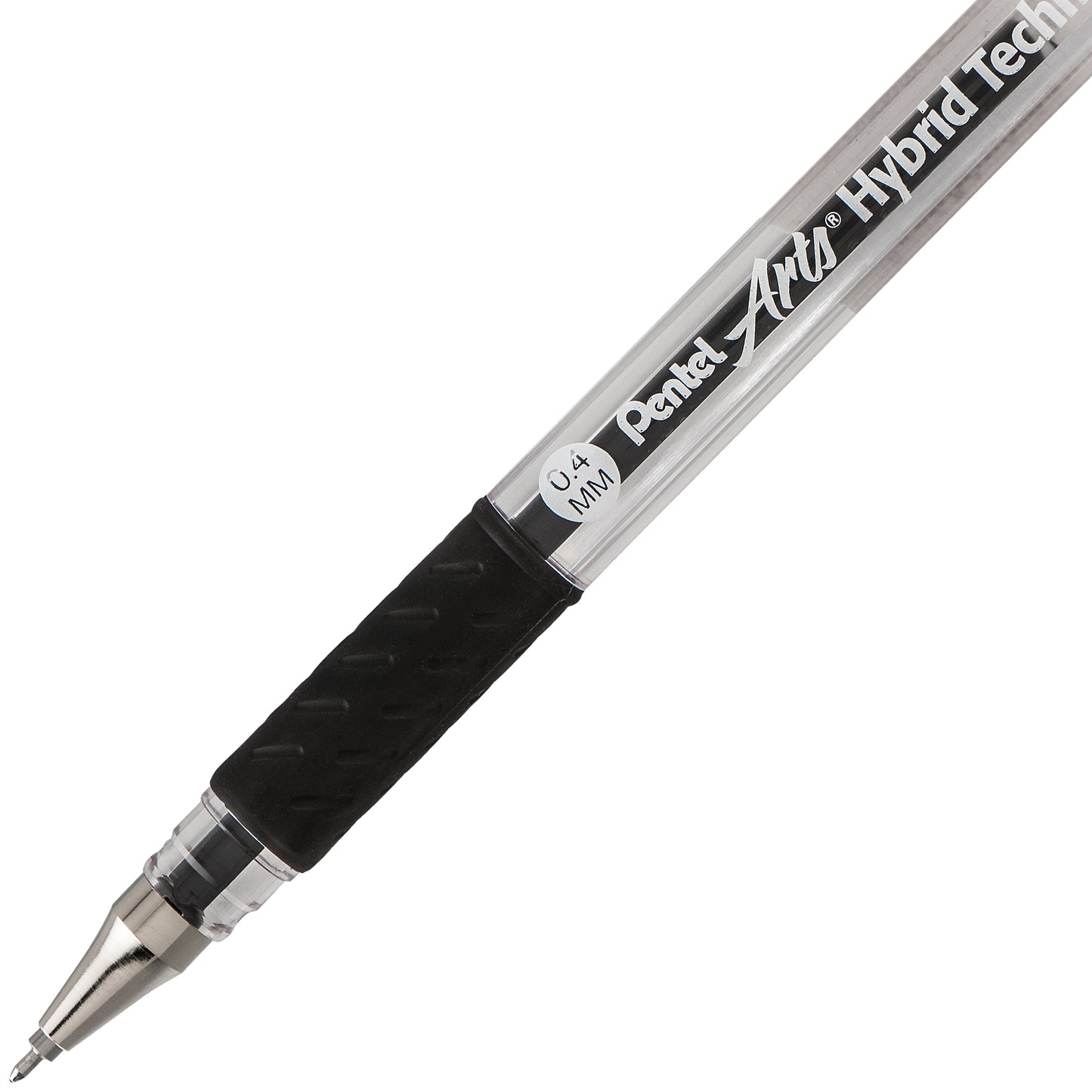 Pentel Arts Hybrid Technica 0.4mm Gel Pen Black Ink