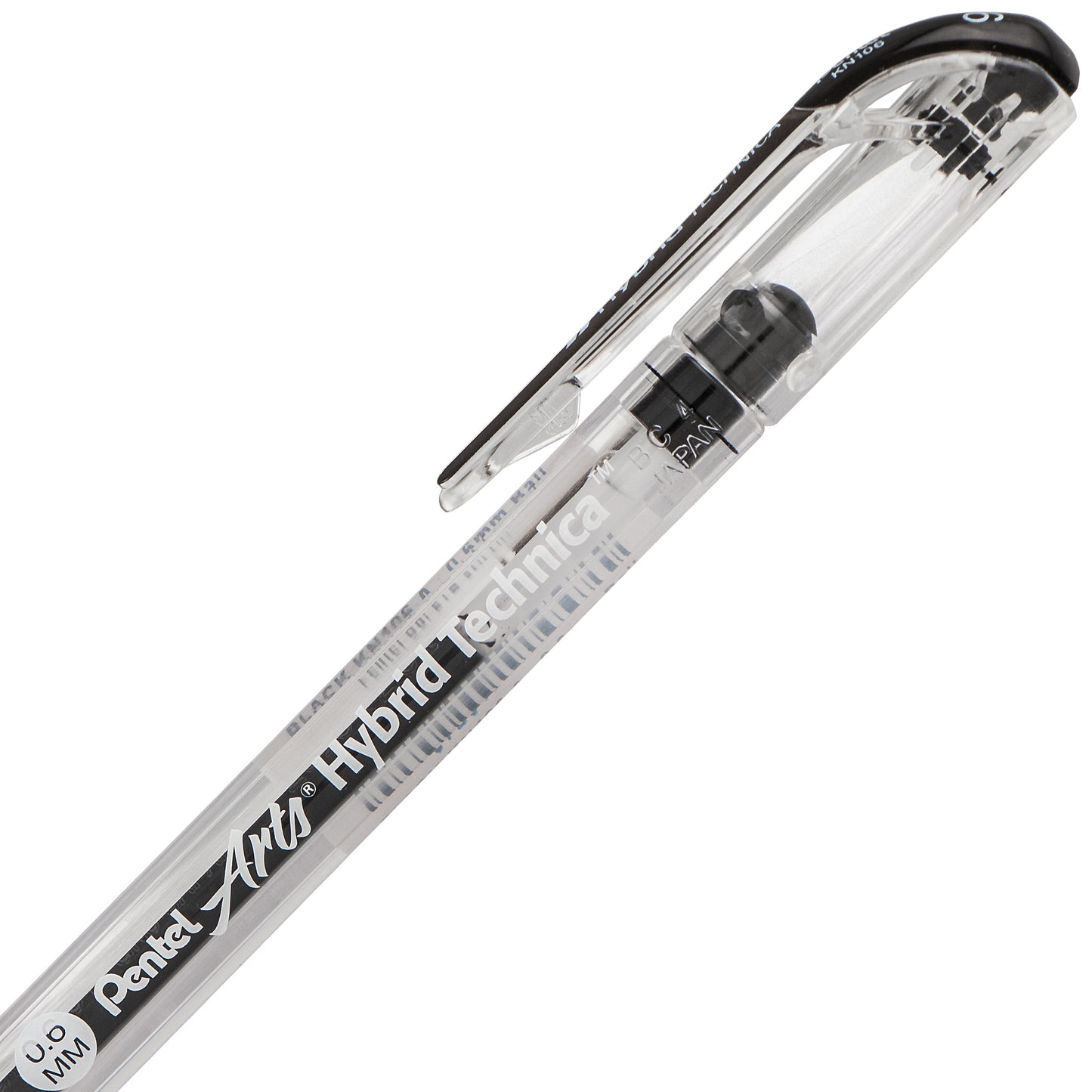 Pentel Arts Hybrid Technica 0.6mm Gel Pen Black Ink