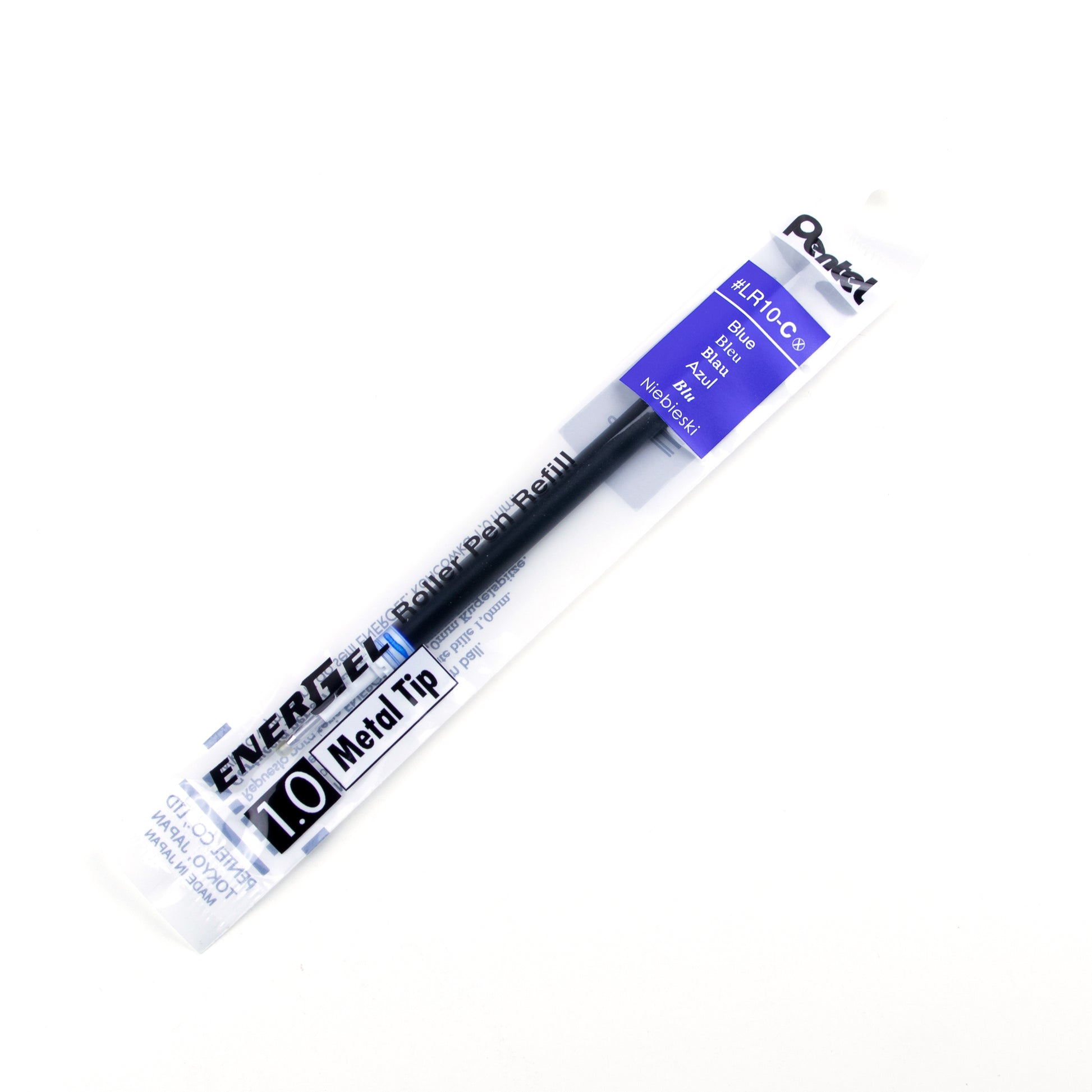Pentel EnerGel Refill 1.0mm Black (LR10) | Official CA