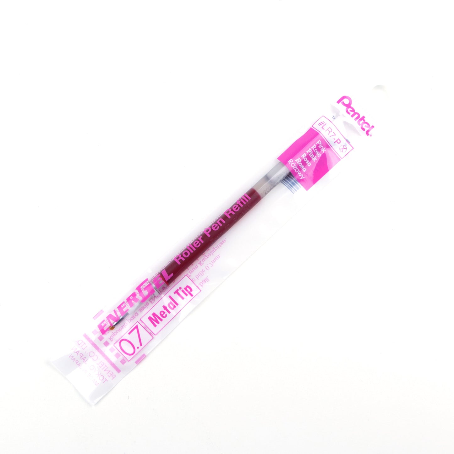 0.7mm Pink Ink EnerGel Pen Refill For BL57, BL77, BL407, BL107, BL117, BL2007, K600, K611, BL437