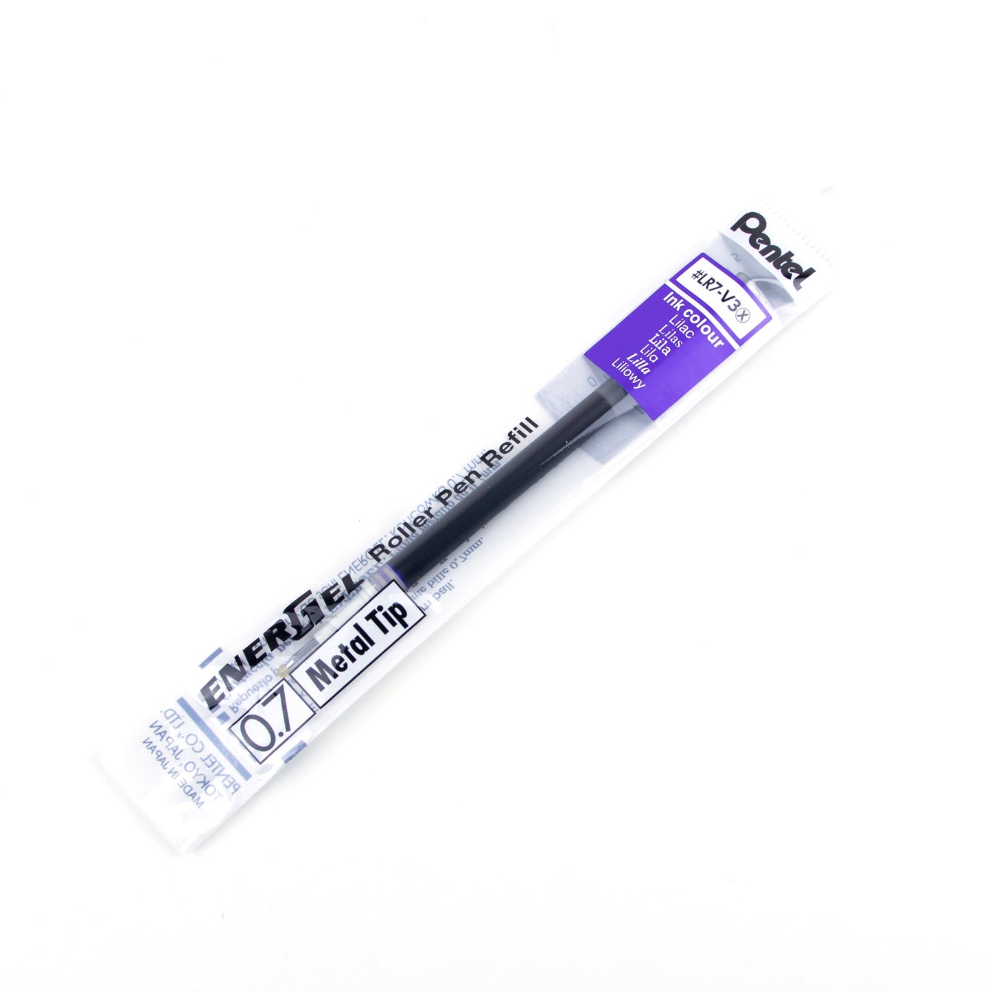 0.7mm Lilac Ink EnerGel Pen Refill For BL57, BL77, BL407, BL107, BL117, BL2007, K600, K611, BL437