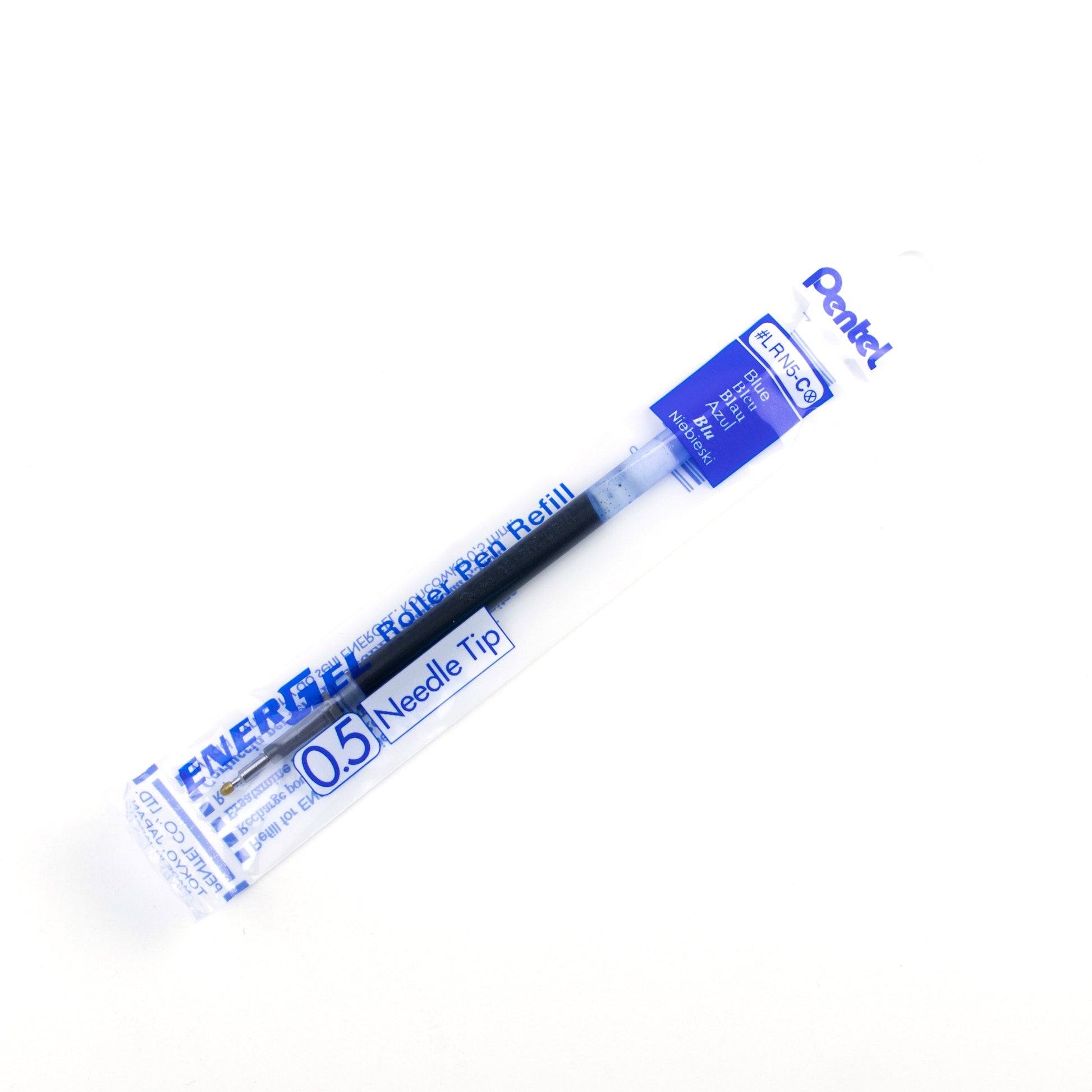 0.5mm Blue Ink EnerGel Pen Refill For BLN75, BLN105, BLN115