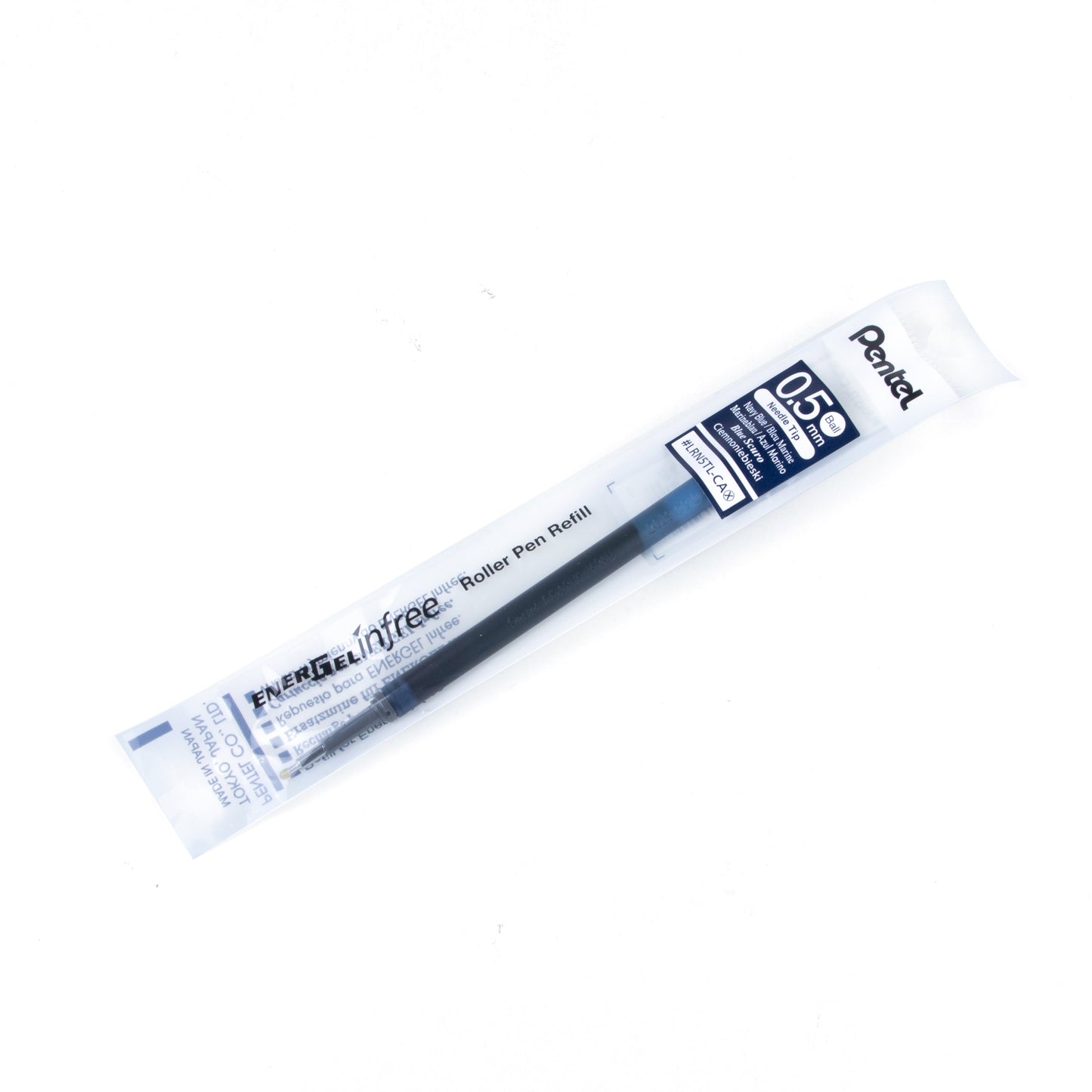 0.5mm Navy Blue Ink EnerGel Infree Refill For LRN5TL-CA