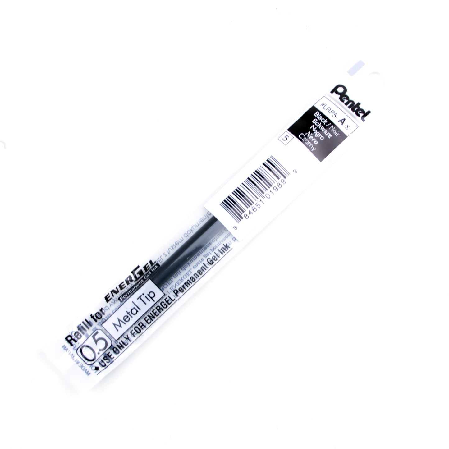 0.5mm Red Ink EnerGel Permanent Refill For BLP75-B