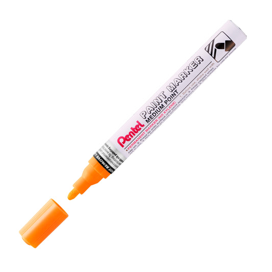 Pentel Paint Marker, Medium Point, Bullet Tip, Orange Ink