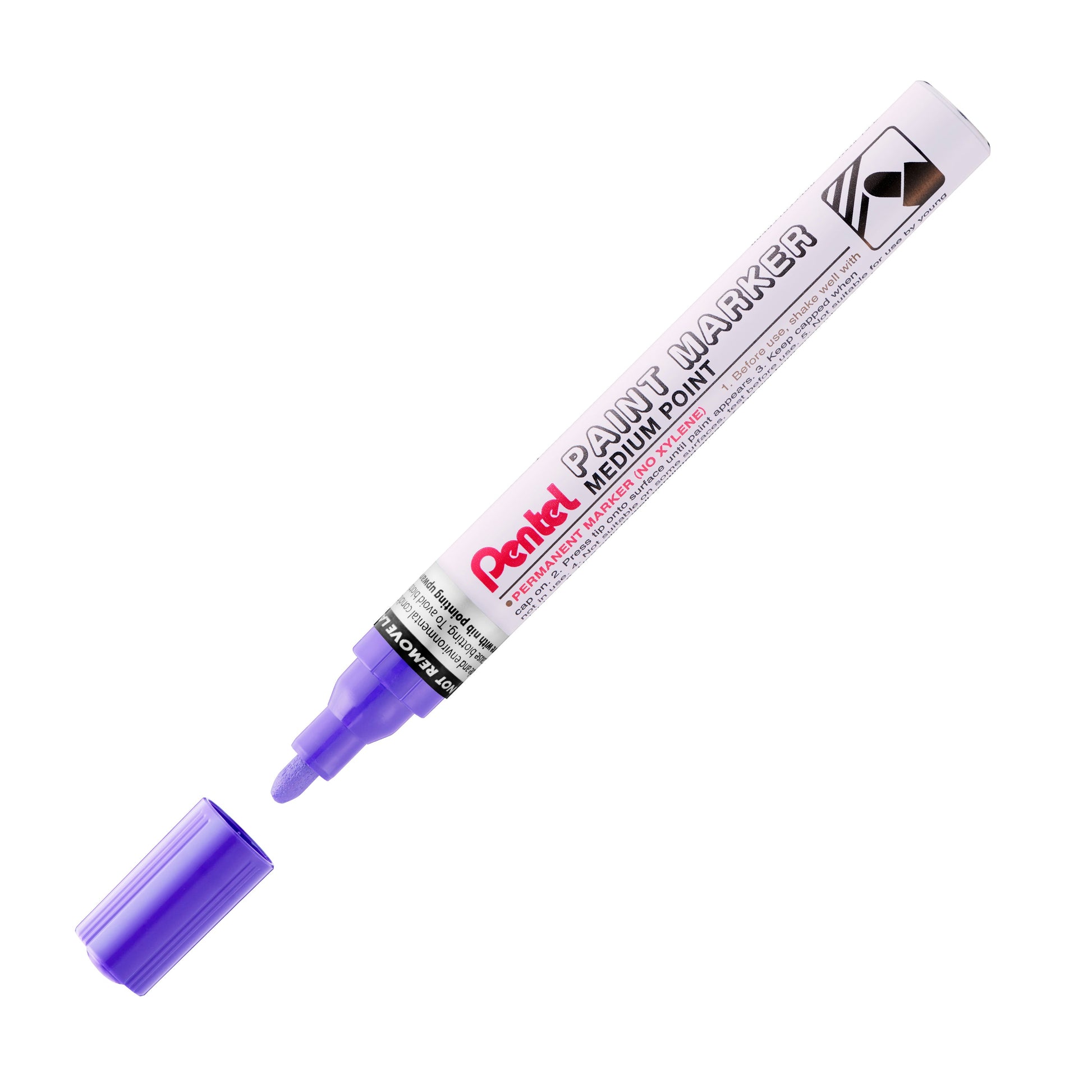 Pentel Paint Marker, Medium Point, Bullet Tip, Violet Ink