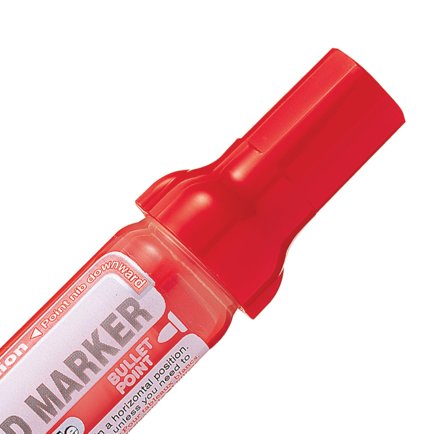 Easyflo White Board Marker Bullet Point (6.0mm) Red Ink