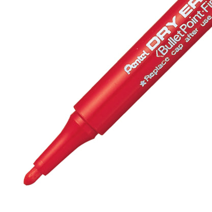 Pentel Dry Erase Marker Red Ink (3.0mm)