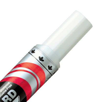 Maxiflo White Board Marker, Chisel Point (2.0/5.7mm) Red Ink