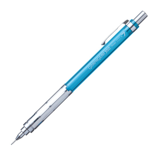 Graphgear 300 Mechanical Drafting Pencil 0.7mm Sky Blue Accents