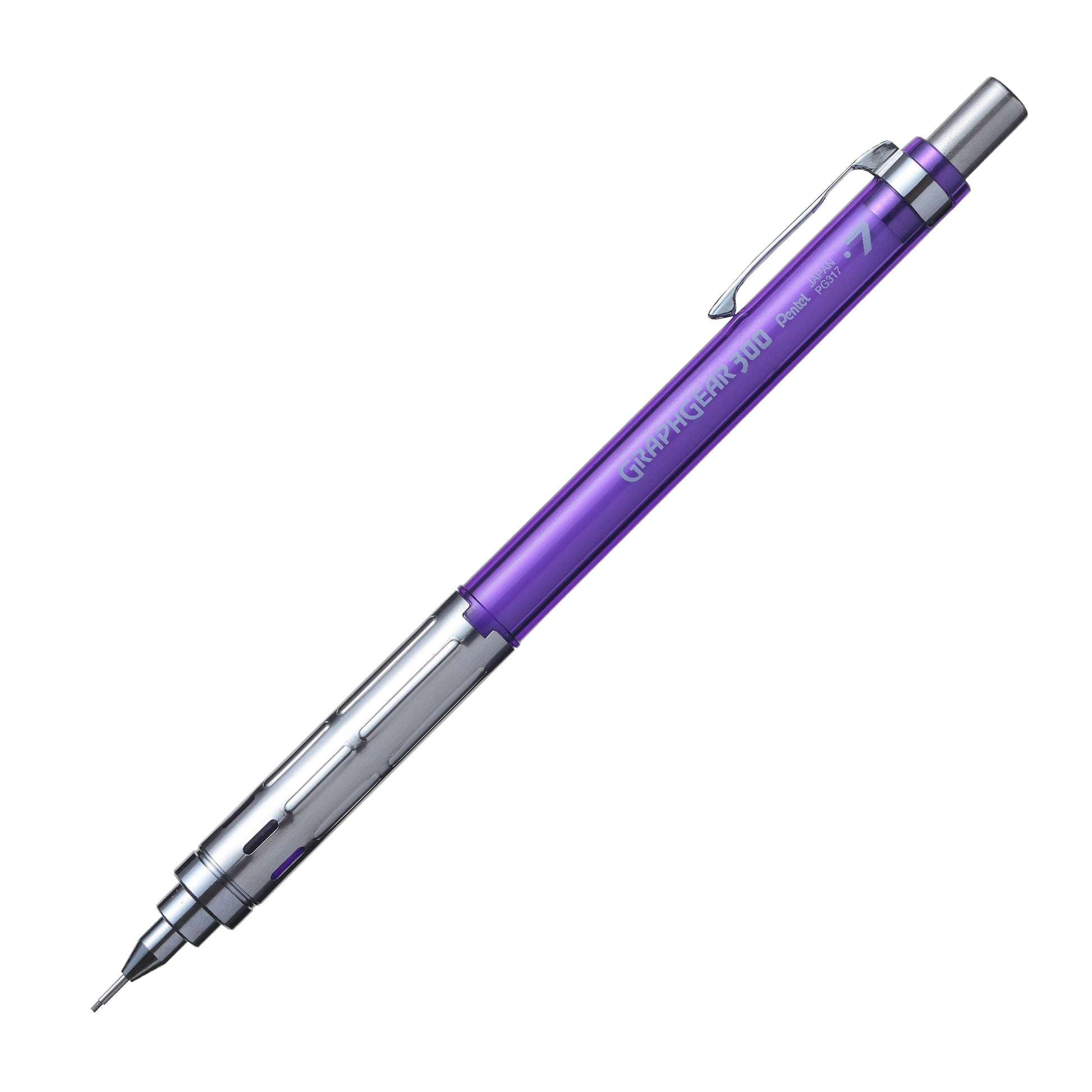 Graphgear 300 Mechanical Pencil 0.7mm Sky Blue Accents