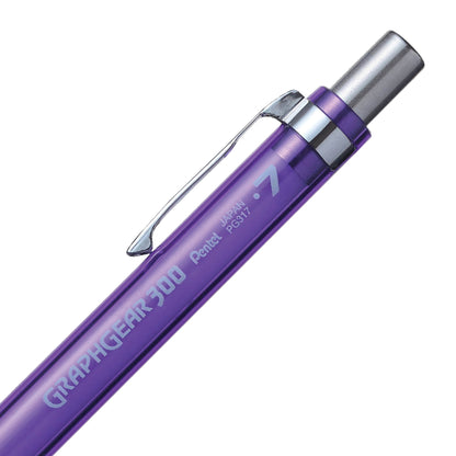 Graphgear 300 Mechanical Drafting Pencil 0.7mm Violet Accents