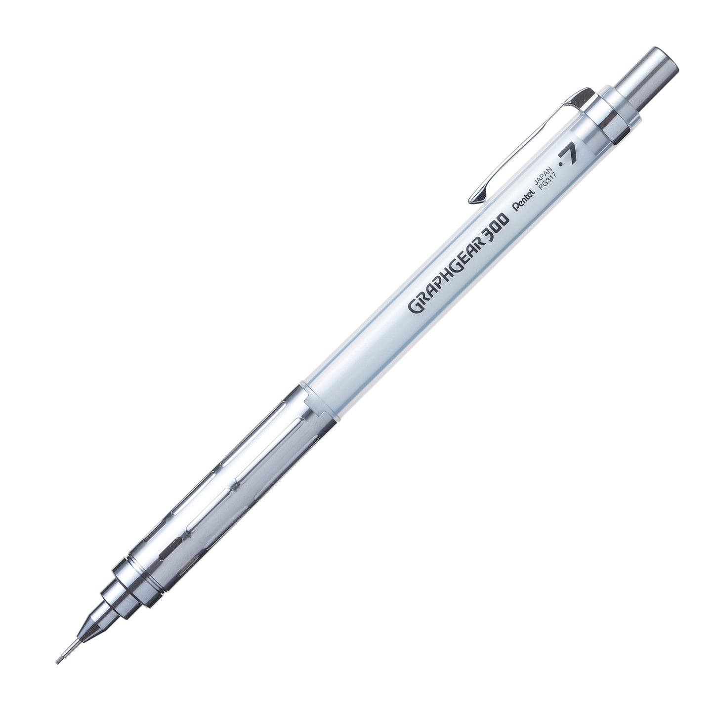 Graphgear 300 Mechanical Drafting Pencil 0.7mm White Accents