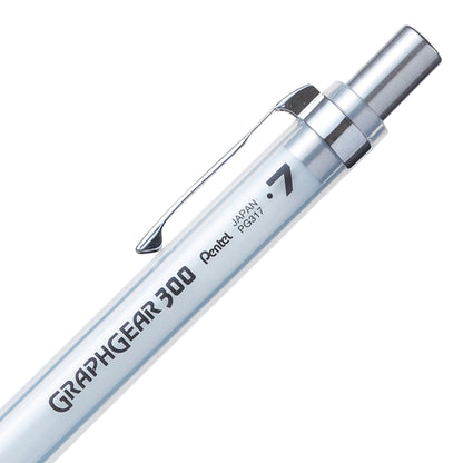 Graphgear 300 Mechanical Drafting Pencil 0.7mm White Accents