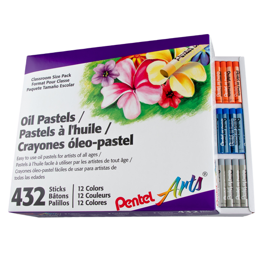Pentel Arts 432 pc Classroom Pack 12 Colours