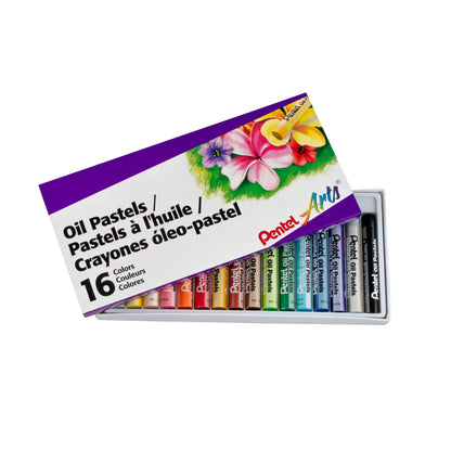 Pentel Arts Oil Pastels 12 Colour Set