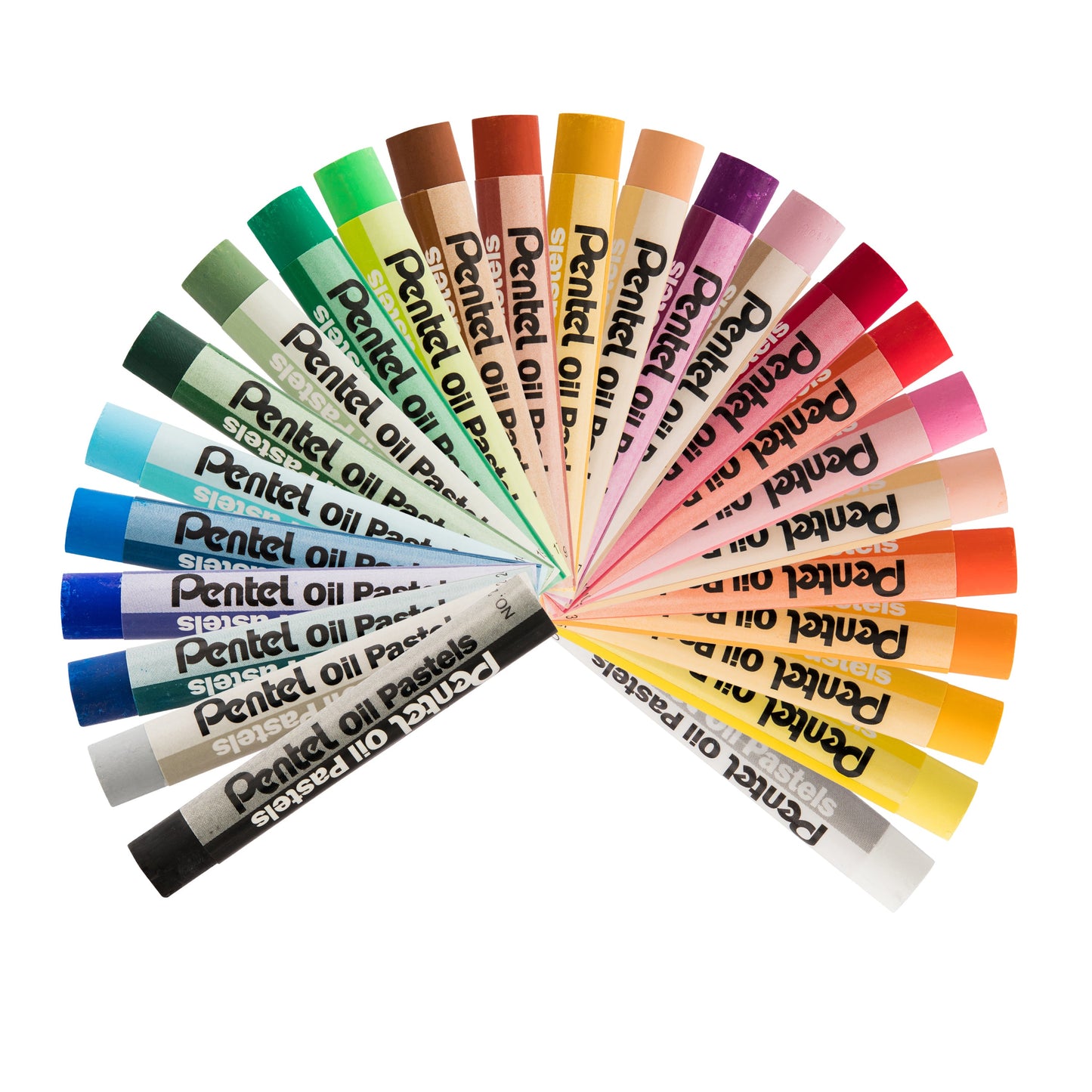 Pentel Arts Oil Pastels 25 Colour Set