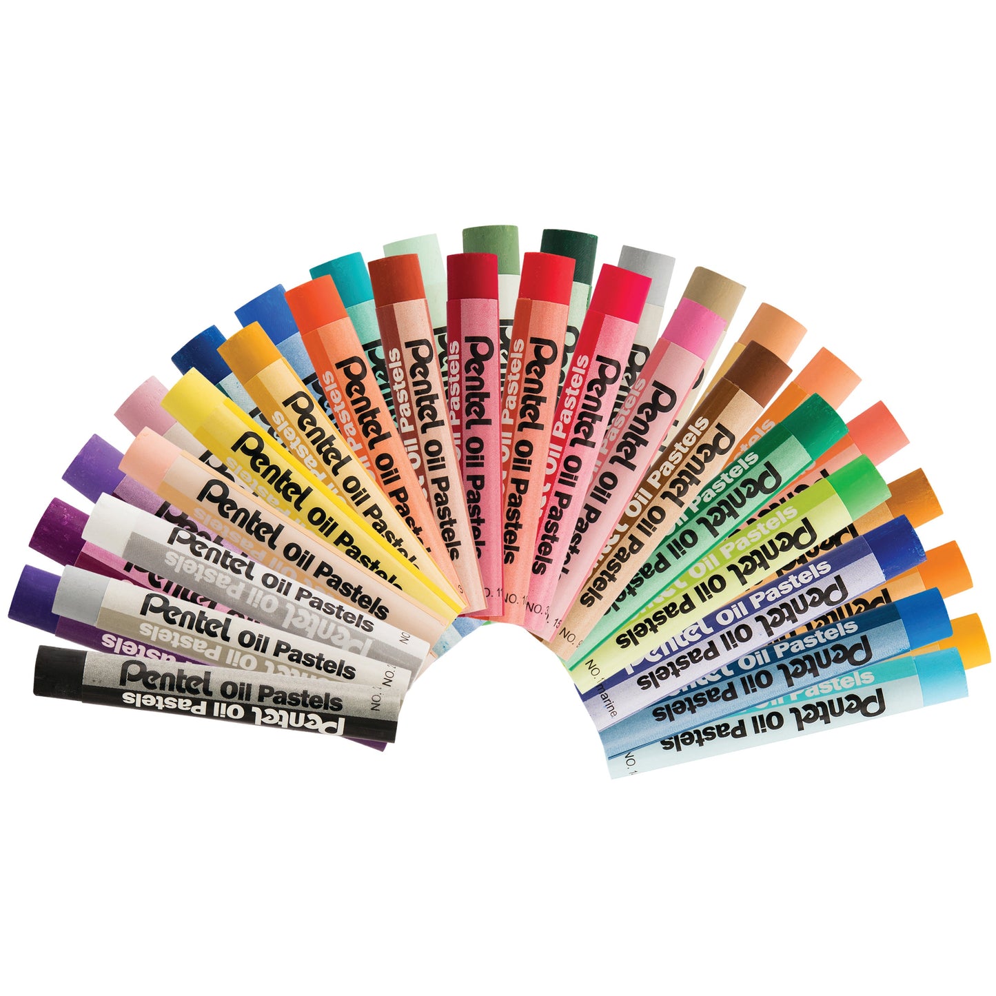 Pentel Arts Oil Pastels 36 Colour Set