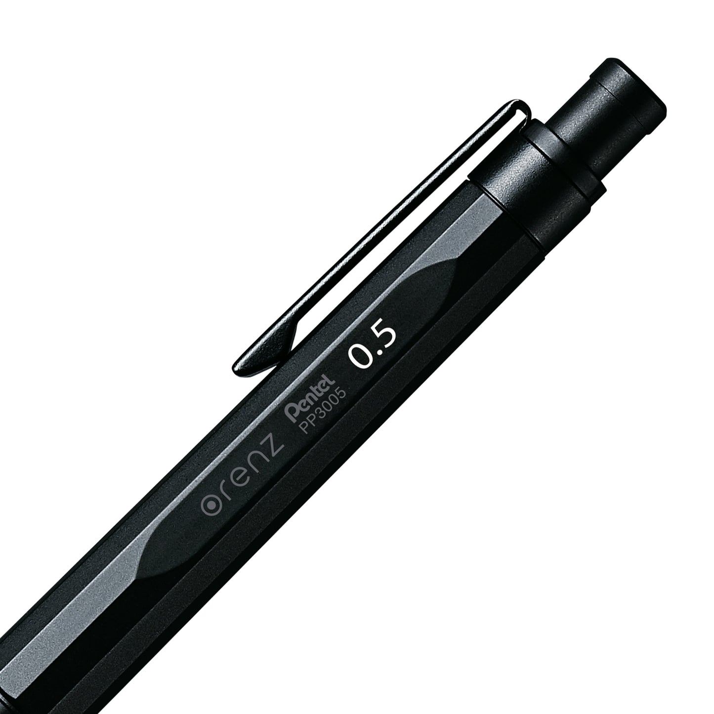 Orenz Nero Automatic Lead Forwarding Mechanical Pencil 0.5mm Black Metal Barrel