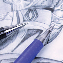 Orenz Retractable Mechanical Pencil 0.7mm Blue Barrel with Sliding Sleeve 