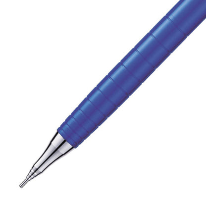 Orenz Retractable Mechanical Pencil with Sliding Sleeve 0.7mm Blue Barrel