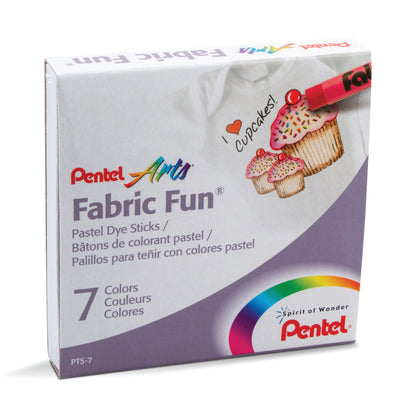 Pentel Arts Fabric Fun Pastels 15 Colour Set