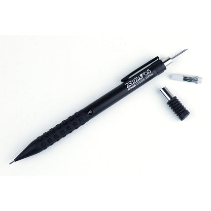 Smash Mechanical Pencil with Lead Grade Indicator 0.5mm Black Barrel in Slim Gift Case