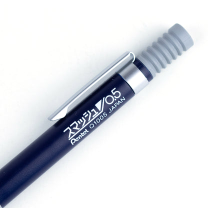 Smash Mechanical Pencil with Lead Grade Indicator 0.5mm Blue Barrel in Slim Gift Case