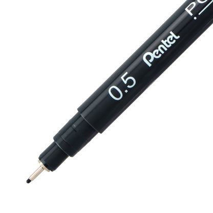 Pentel Arts Pointliner Pen 0.5mm Black Ink